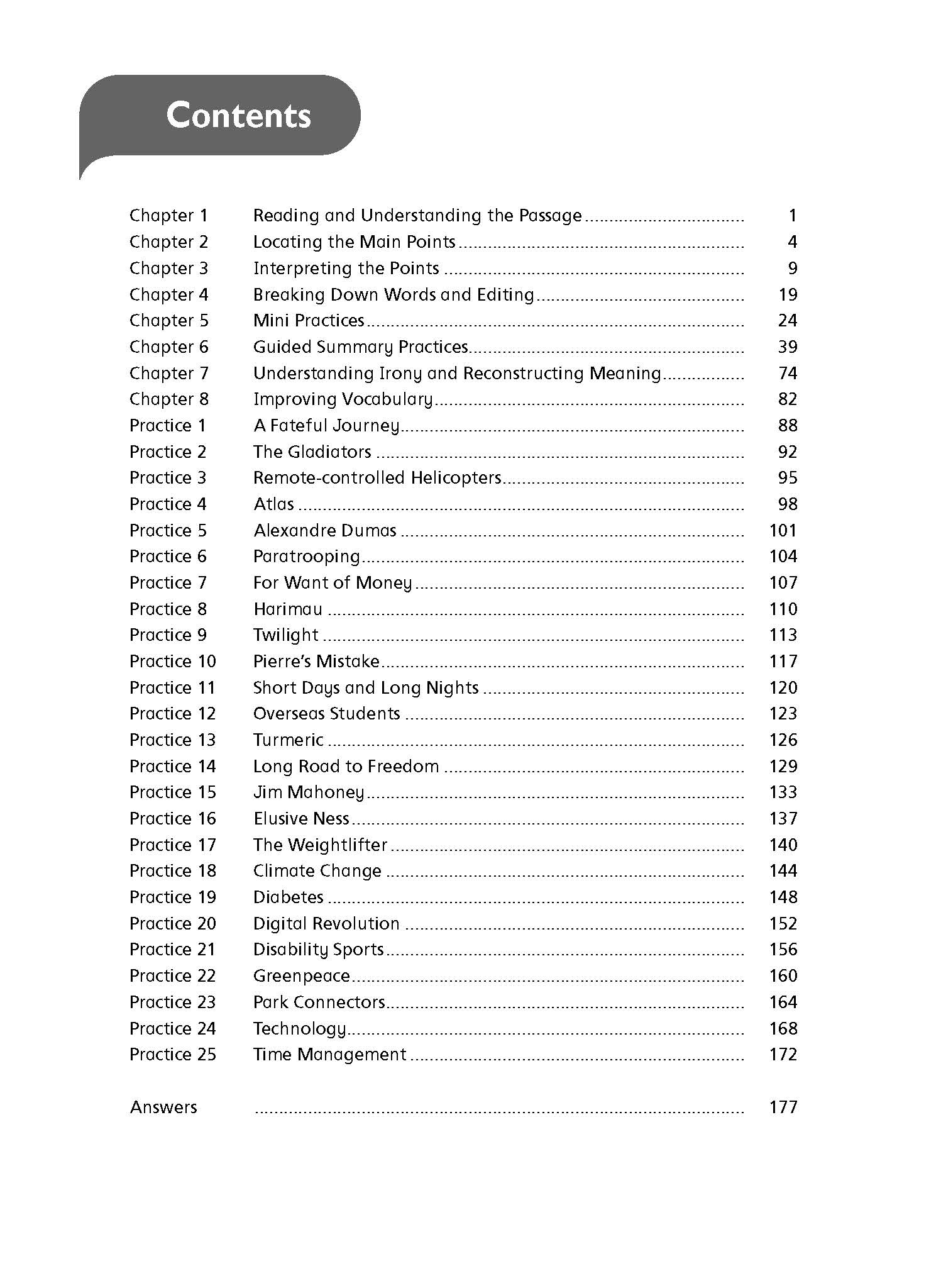 Lower Secondary Express English Summary Guide & Practice