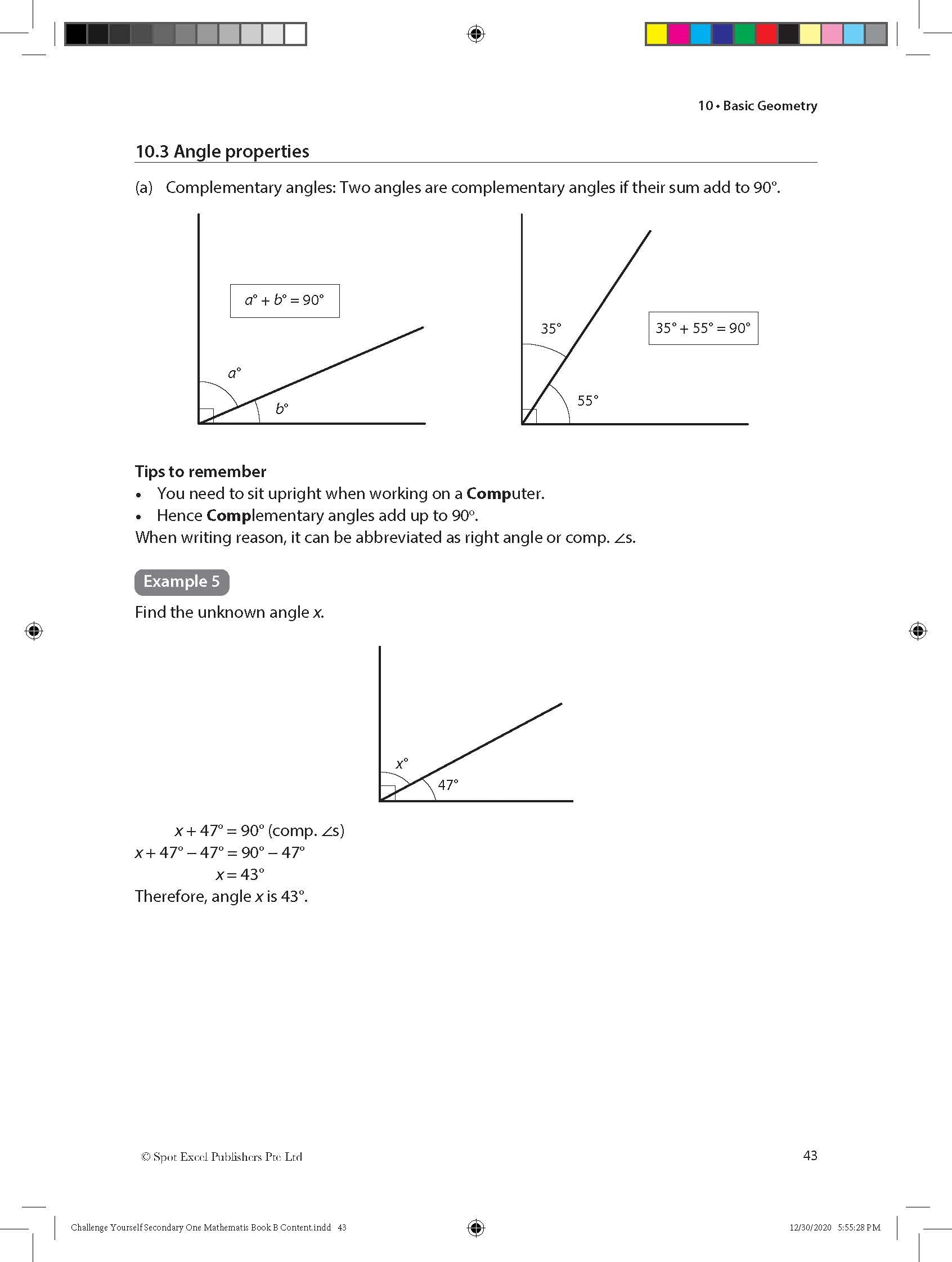 Secondary 1 CHALLENGE YOURSELF  MATHS BK B