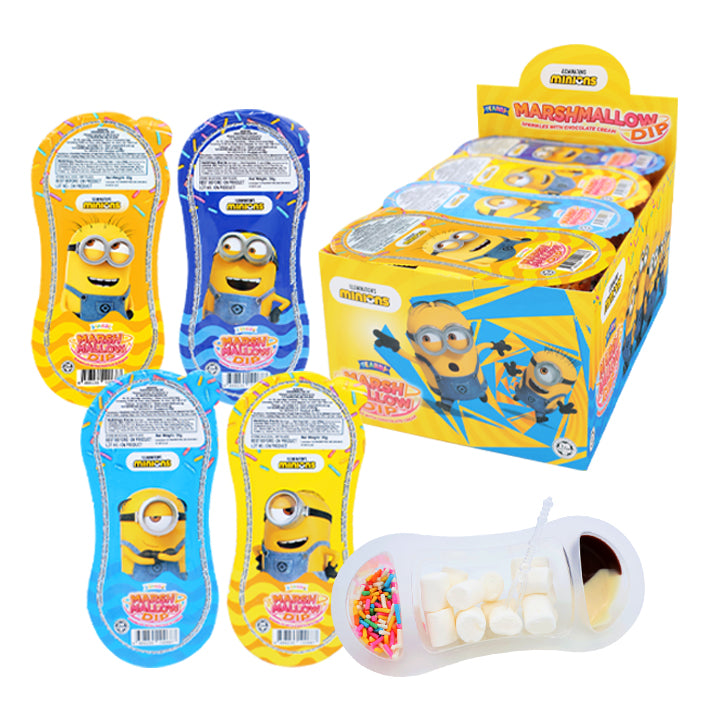 Beardy Minion Marshmallow Dip