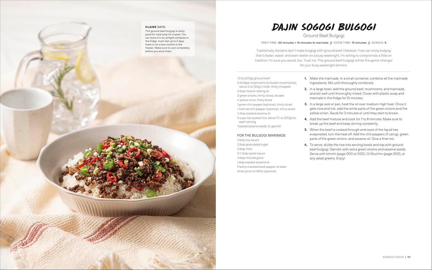 Beyond Korean: Easy Recipes for Korean, Japanese, and Chinese Favorites (Hardcover) 