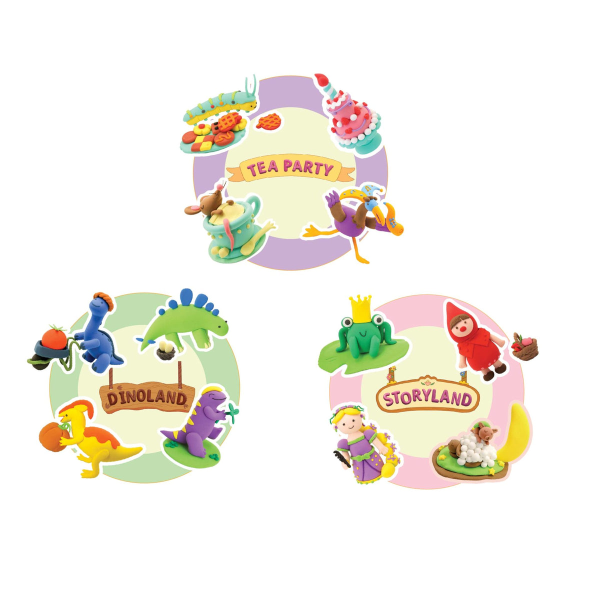 Craftpura Clay Large Kit Dinoland