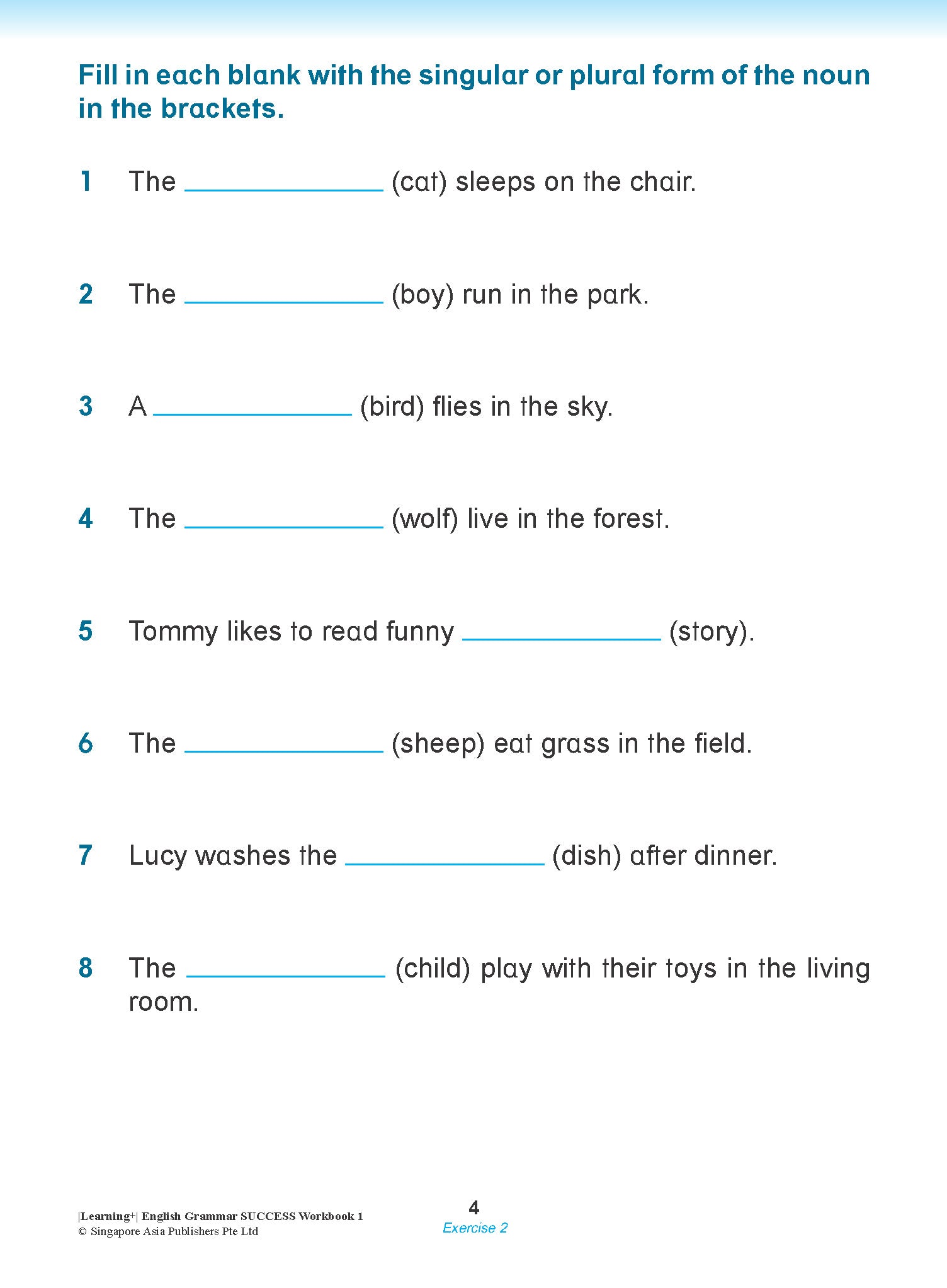 Learning+ English Grammar Success Workbook 1 – Popular Book Company Pte Ltd