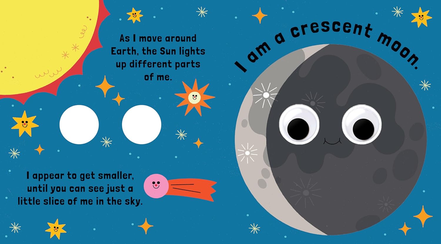 Googly Eyes: I Am the Moon (Board Book)