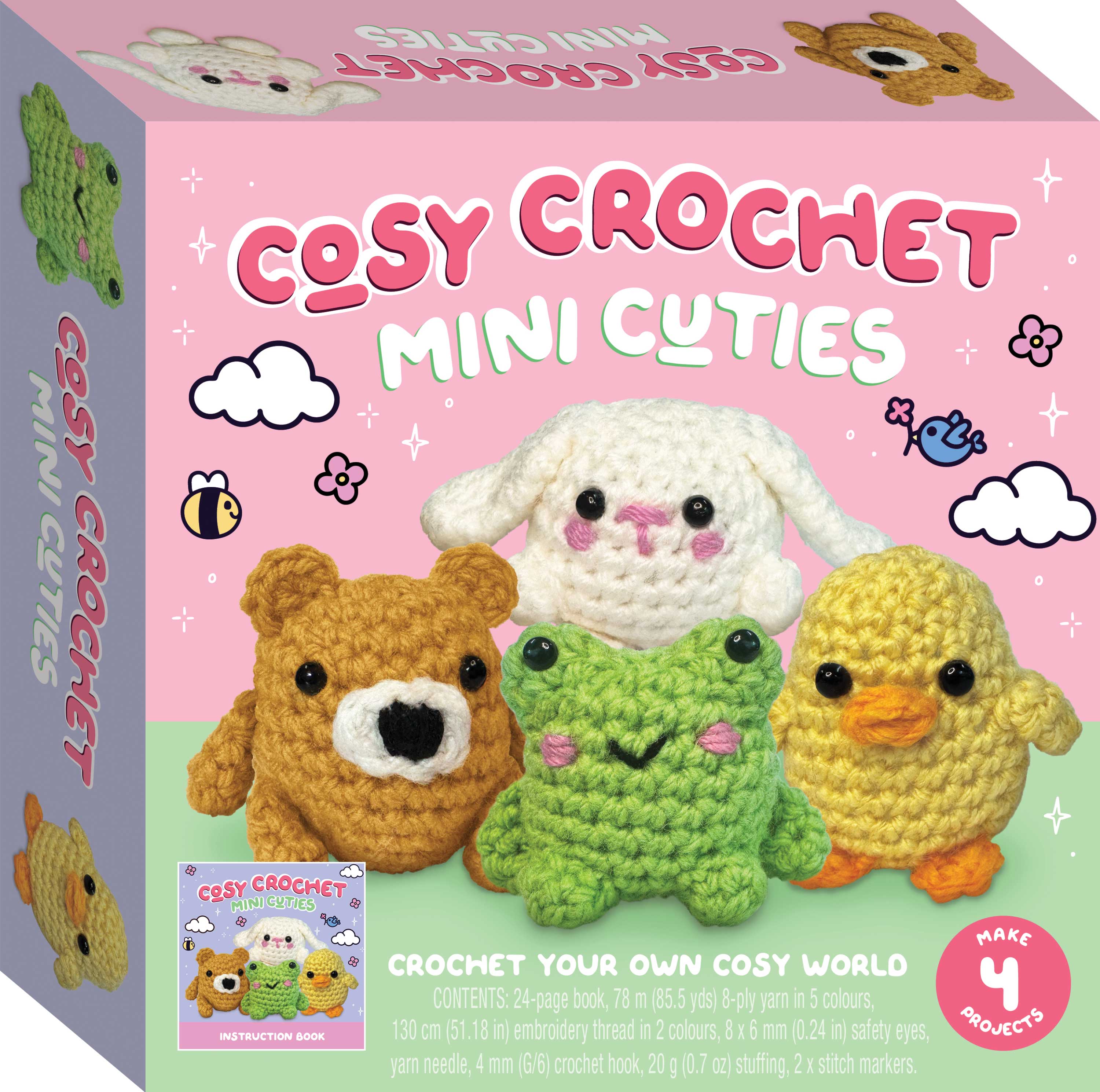 Cosy Crochet Mini Cuties Kit