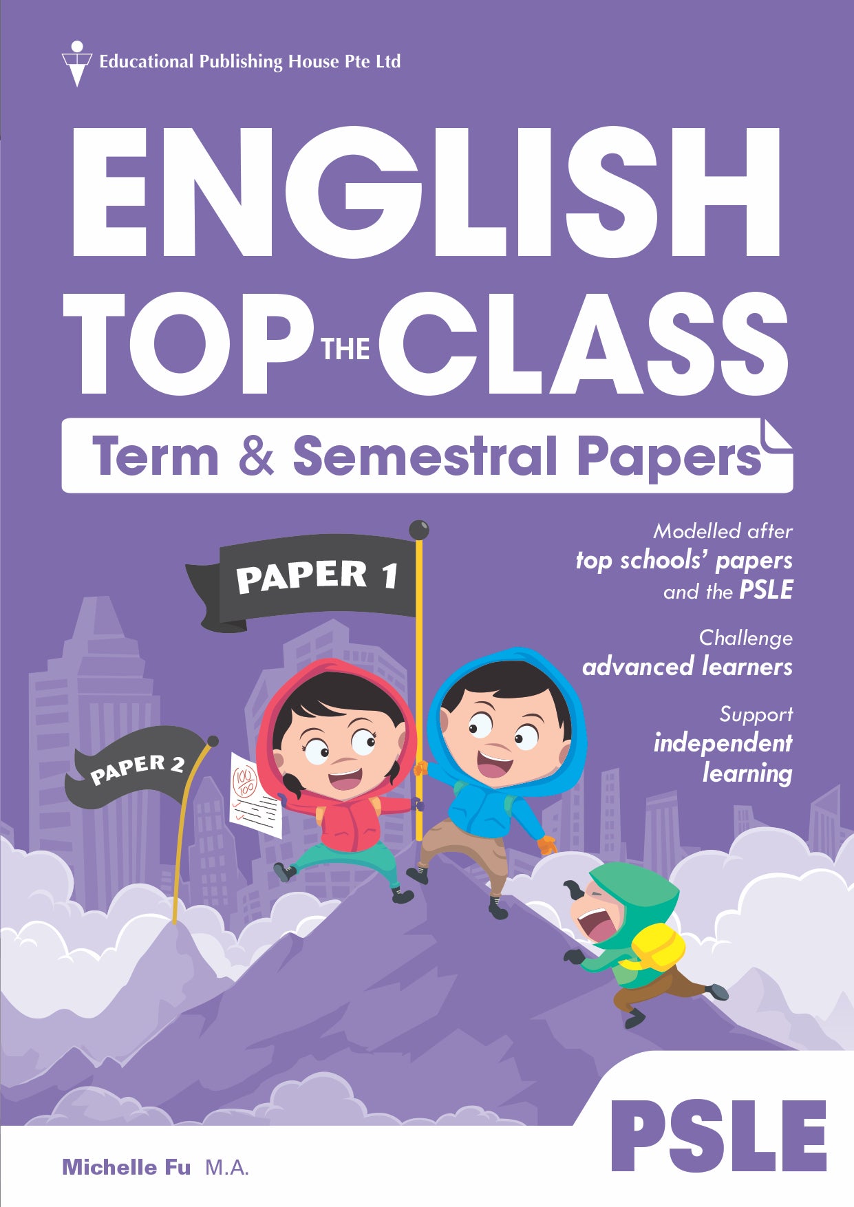 PSLE English Top The Class Term/Semestral Papers QR