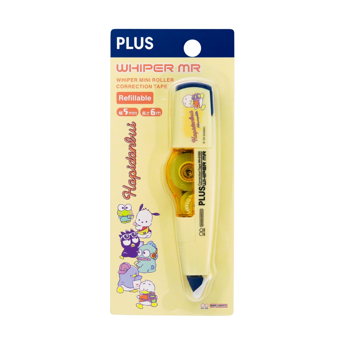 PLUS MR Correction Tape Set Hapidanbui Pekkle