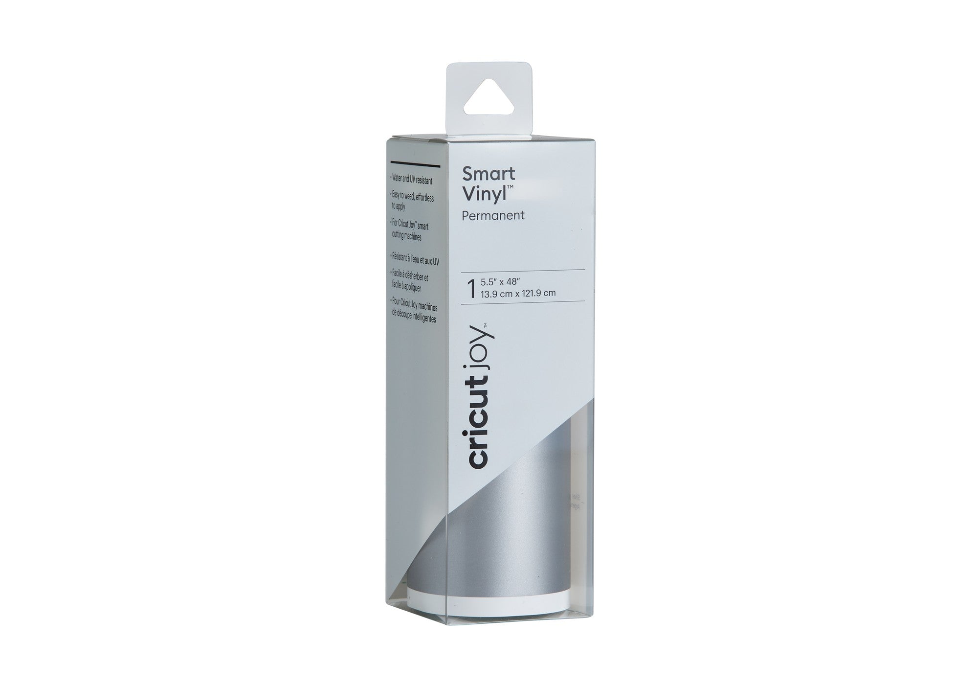 Cricut Joy™ Smart Vinyl™ – Permanent Silver 5.5 X 48