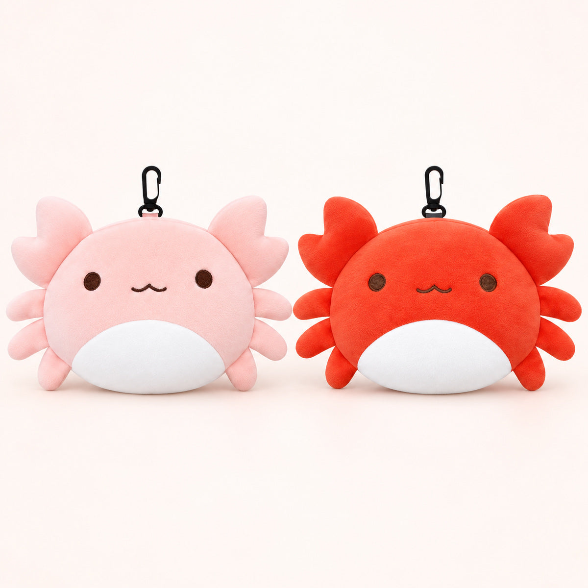  2 In 1 Plush Eye Mask And Head Rest Cushion - Crab (2 Assorted Colour) 