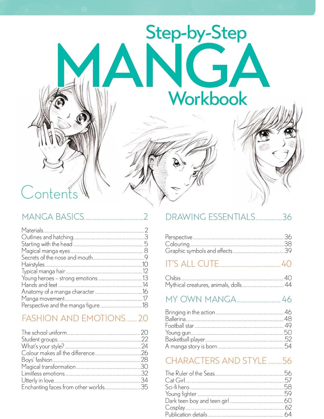 Step-By-Step Manga Workbook