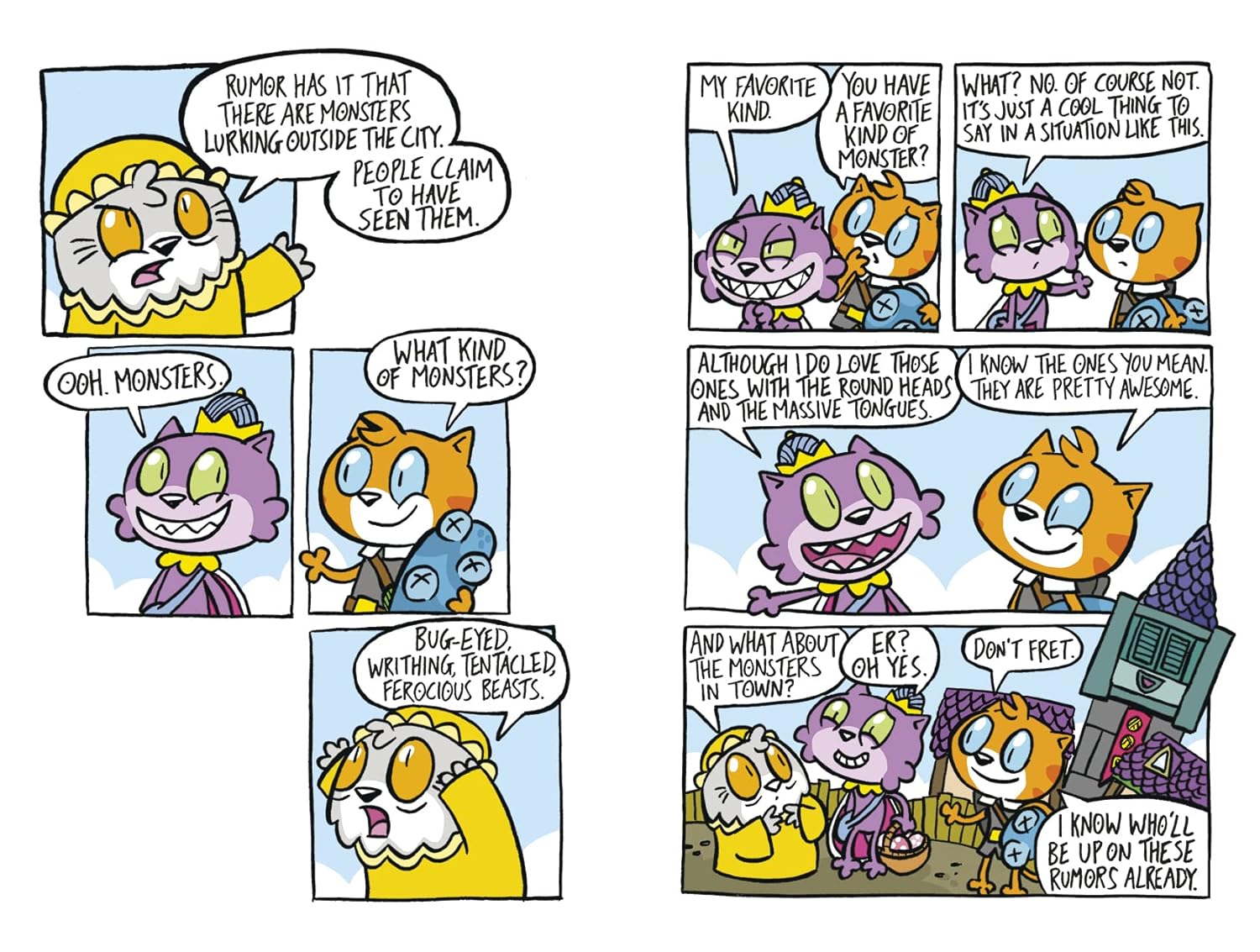 Kitty Quest: Tentacle Trouble: A Graphic Novel: 2