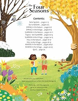 Deluxe Sticker Book: The Four Seasons (Paperback – Sticker Book)