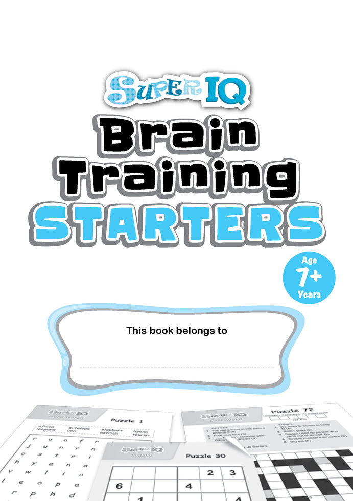 Super IQ Brain Training Starters (Age 7+ Years)