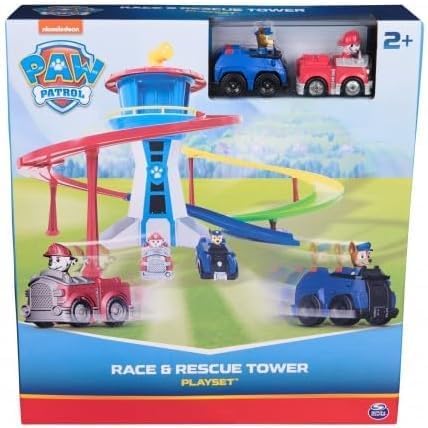 SPIN MASTER PAW PATROL RACE AND RESCUE TOWER PLAYSET