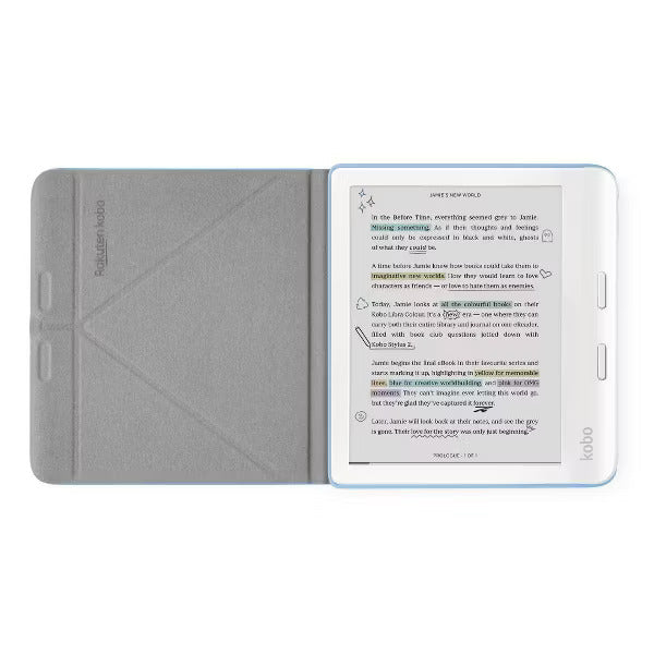 Kobo Libra Colour SleepCover Case - Dusk Blue