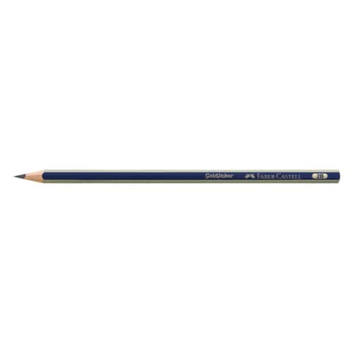 Faber-Castell Goldfaber 1221 Graphite Pencils 2B PCLS2B BOX-112502-12