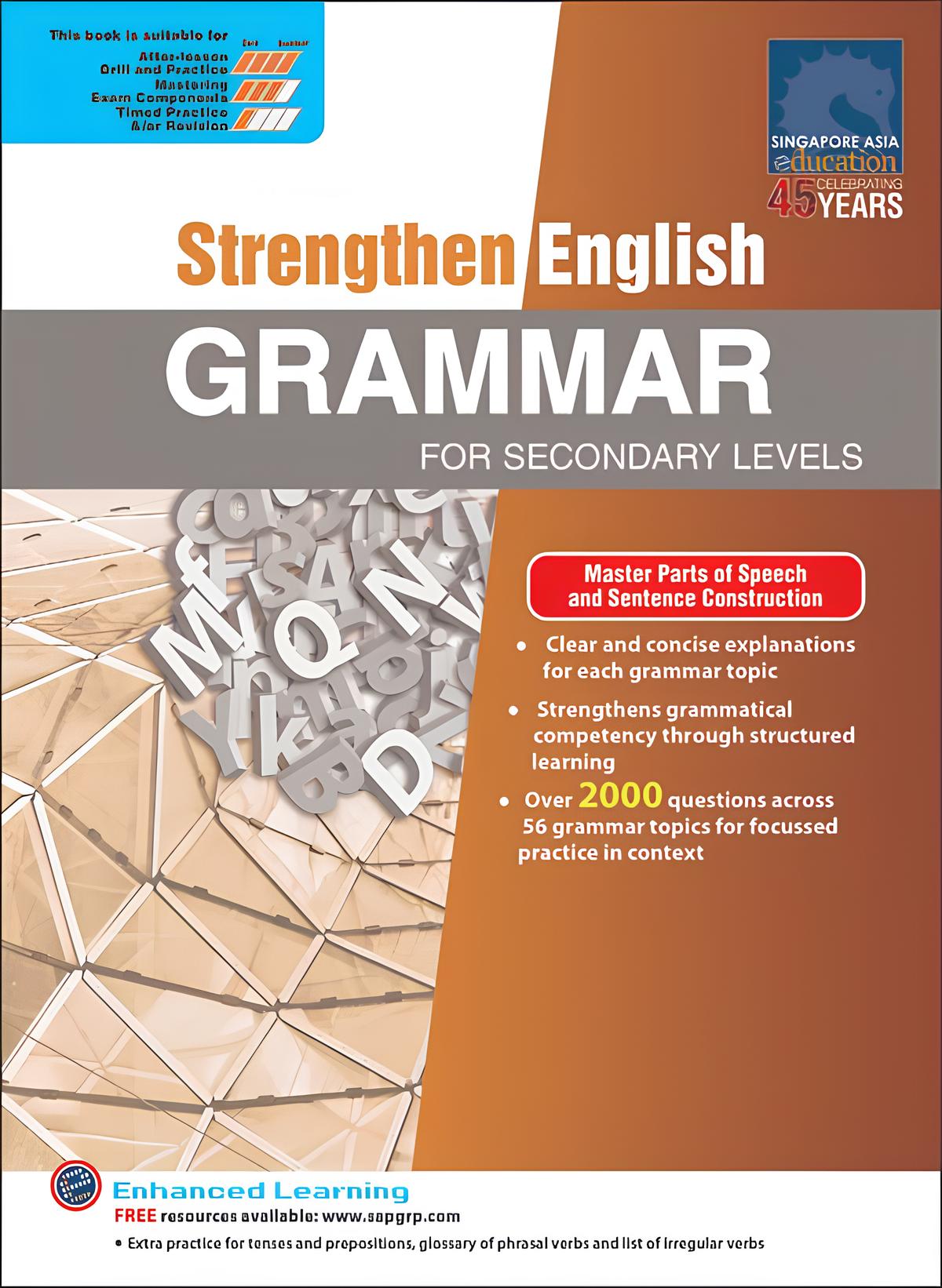 Strengthen English Grammar For Secondary Levels