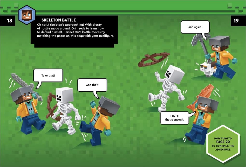 LEGO® Minecraft™: Craft Your Quest – A Choose-Your-Path Experience (Hardcover)