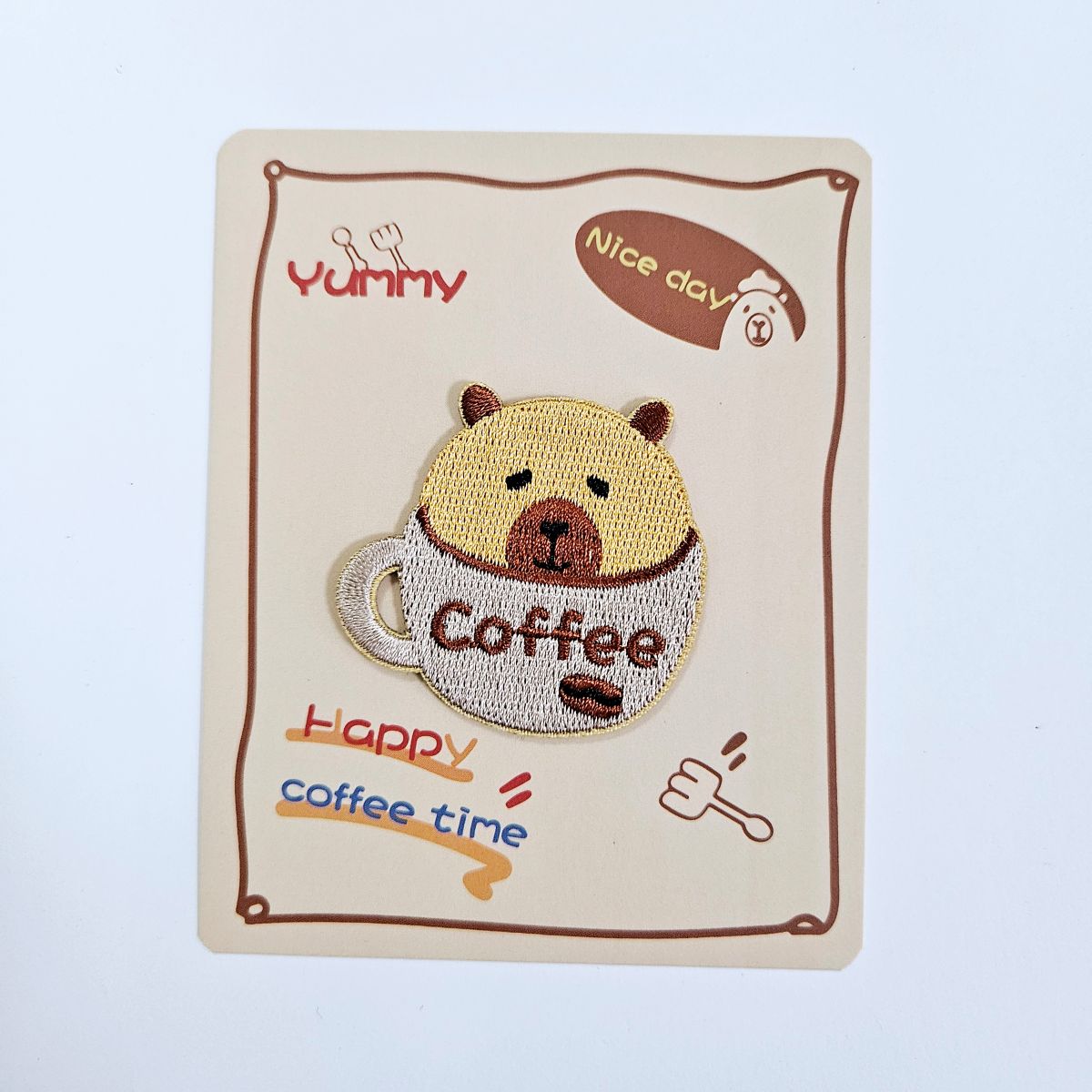 FABRIC PATCH-ON MULTI-PURPOSE EMBROIDERY STICKERS 25010030