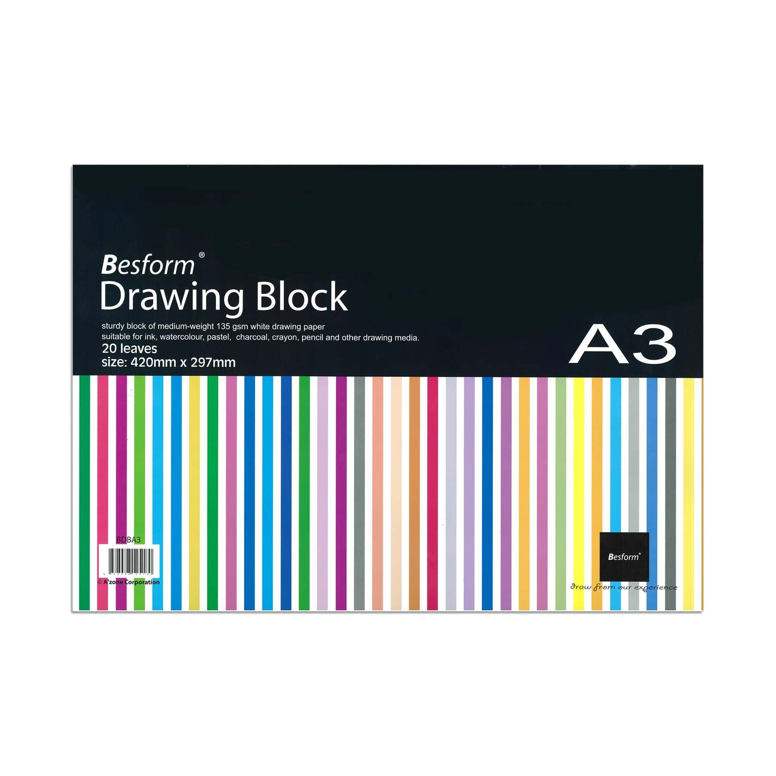 Besform Drawing Block 135gsm 20's – Popular Book Company Pte Ltd