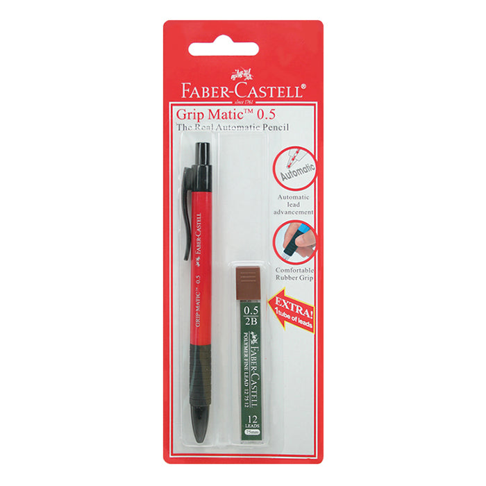 Faber-Castell Gripmatic 1338 Auto Mechanical Pencil, 0.5mm-
