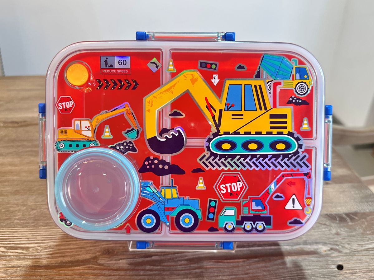 Kids’ Lunch Box with Cup 830ml – Assorted Designs