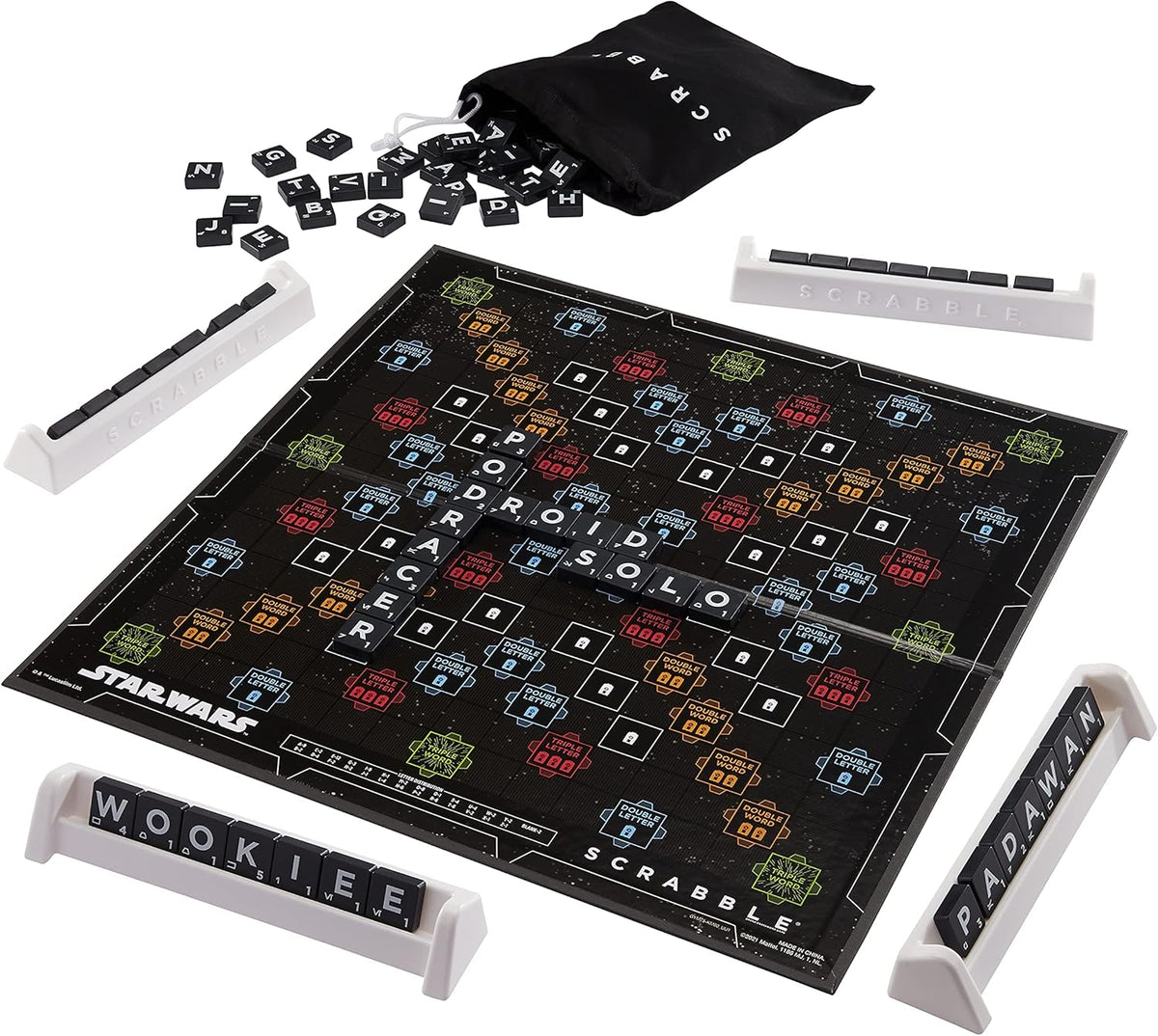MATTEL SCRABBLE STAR WARS BOARD GAME