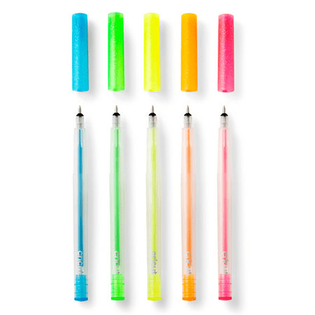 Cricut 5-count Neon Glitter Gel Pens