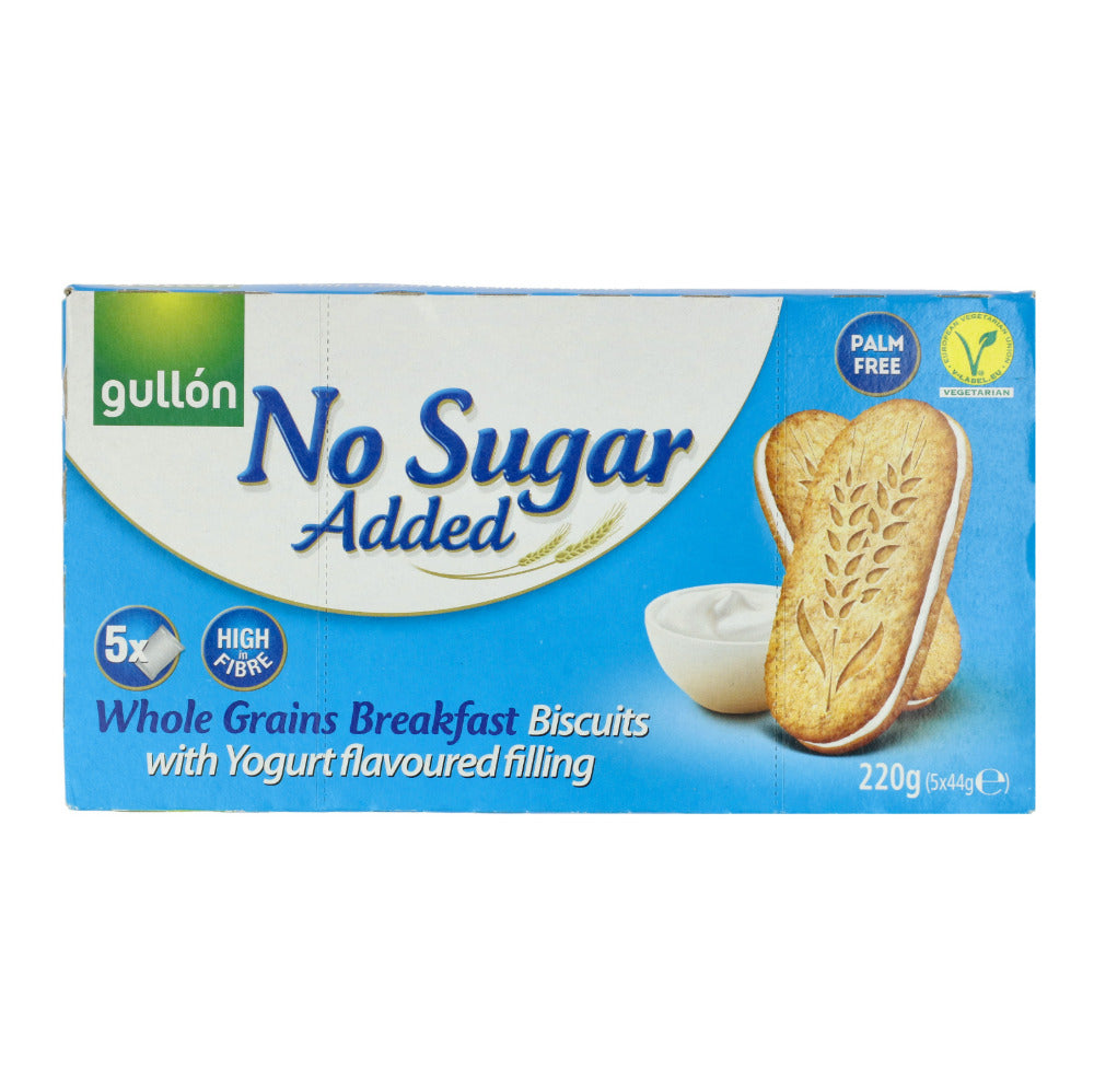 Gullon Nsa W Grains Bisc W/yogurt 220g