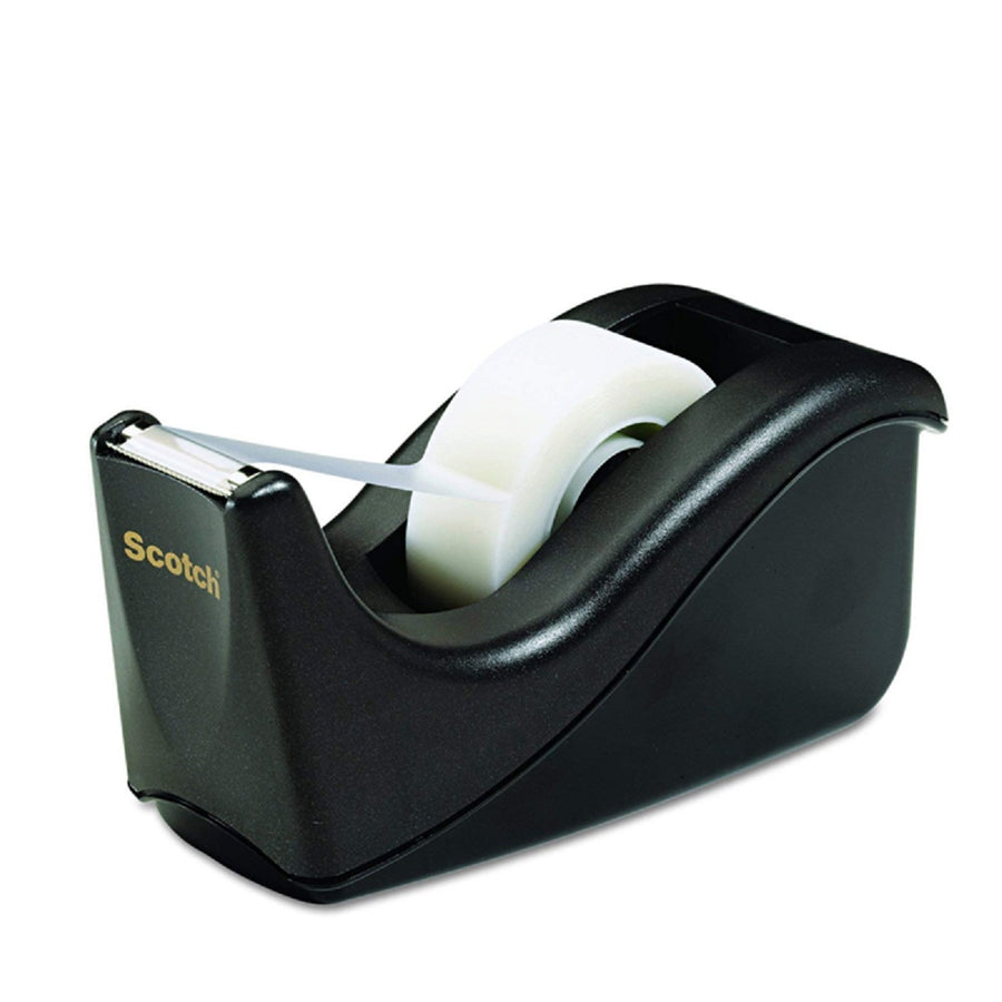 Scotch® C-60 Desktop Tape Dispenser, Black