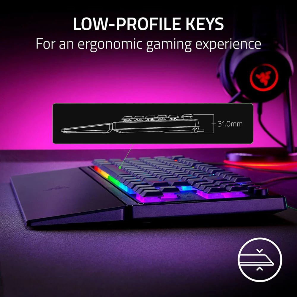 Razer Ornata V3 TKL Wired Gaming Keyboard (Black)