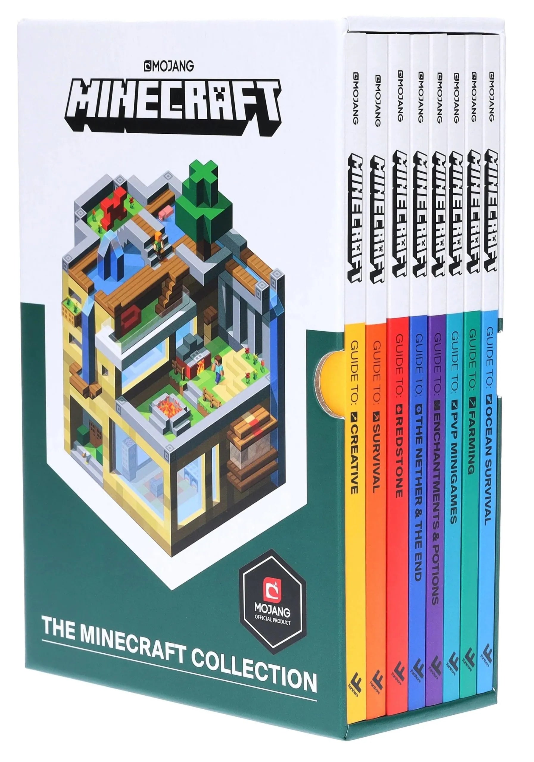Minecraft Guides By Mojang AB 8 Books Collection Set  (PaperBack Slipcase)