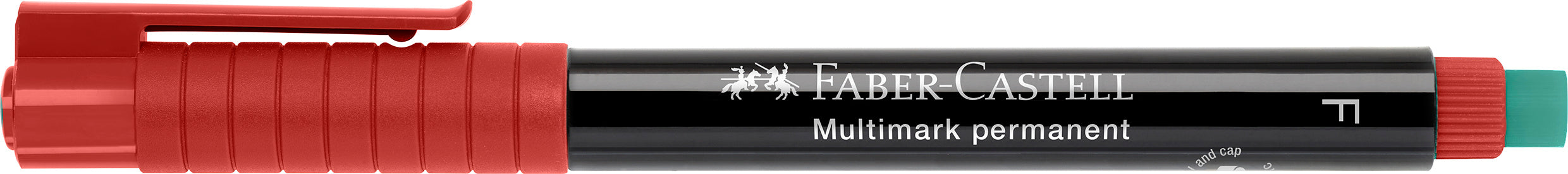 Faber-Castell Multimark overhead Permanent Marker F, 0.6mm Red-151321