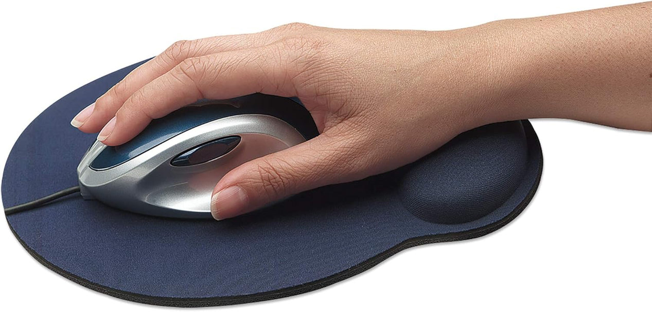 Manhattan Mouse Gel Pad, Wrist Rest, Blue (434386)