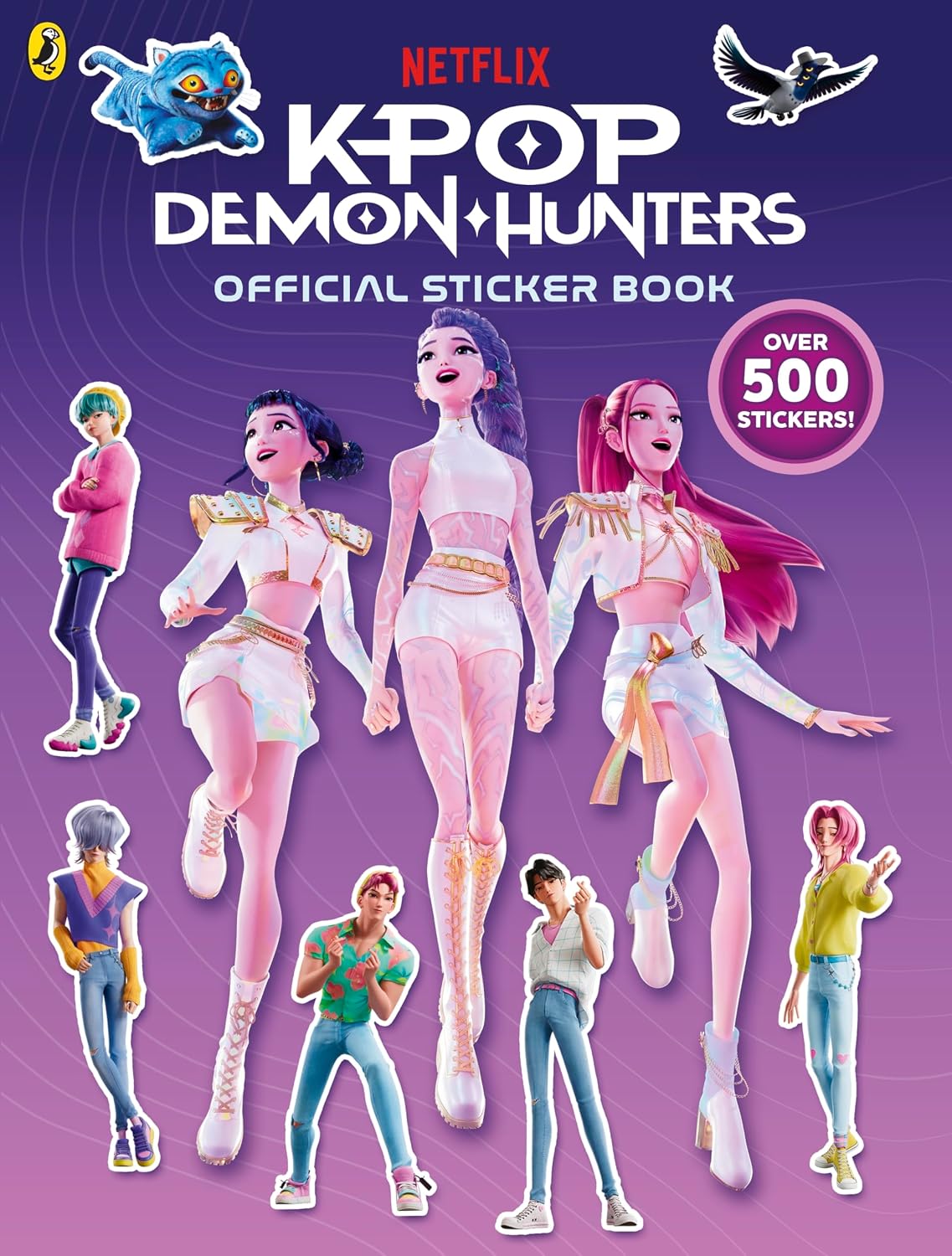 KPop Demon Hunters: Official Sticker Book (Paperback)