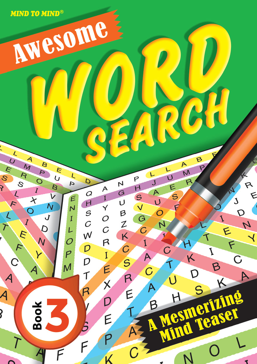 Awesome Word Search Book 3