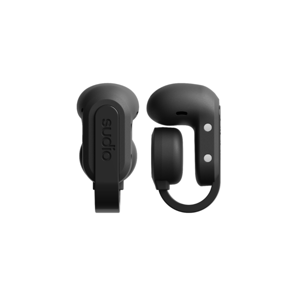 Sudio B3 Open-Ear True Wireless Earbuds – Black