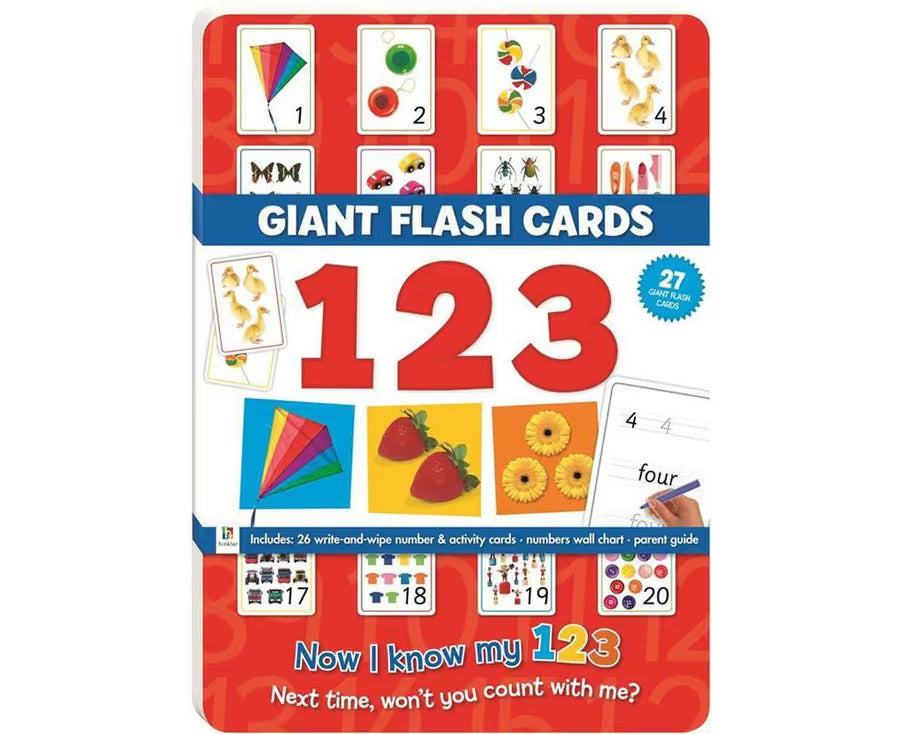 Giant Flashcards 123