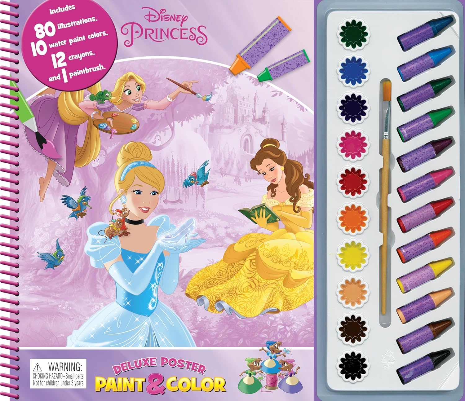 Disney Princess Deluxe Poster Paint & Color