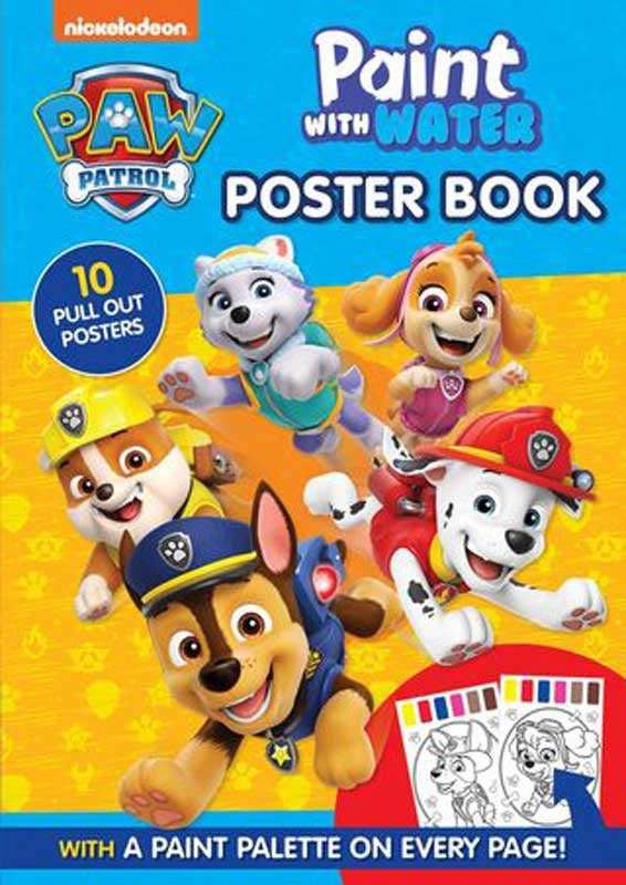 P-APL: PAW PATROL: PAINT WITH WATER BKS