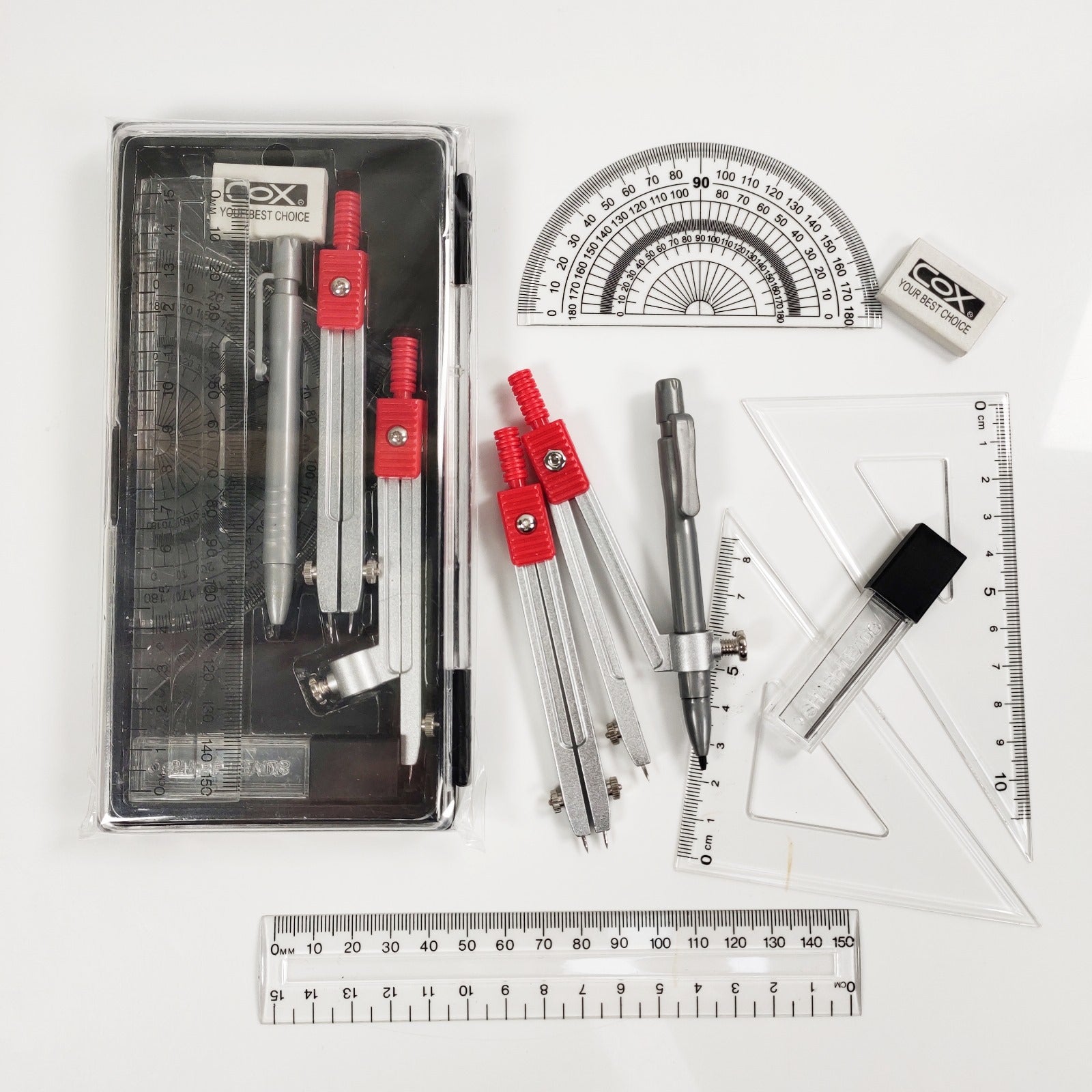 Cox 9pc Math Set