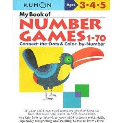 Kumon: My Book of Numbers Games 1-70