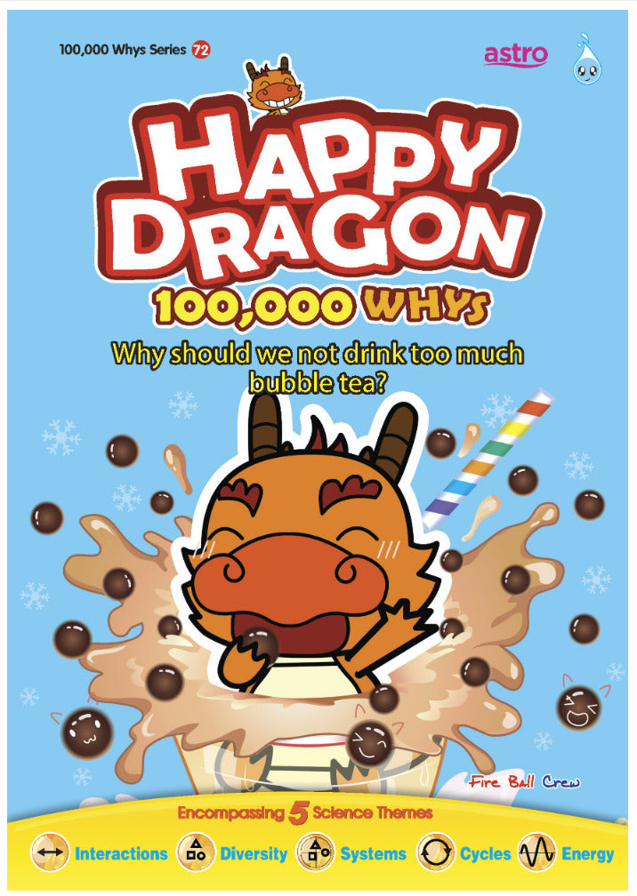 Happy Dragon 100k Whys Series 72 – Why Should We Not Drink Too Much Bubble Tea?