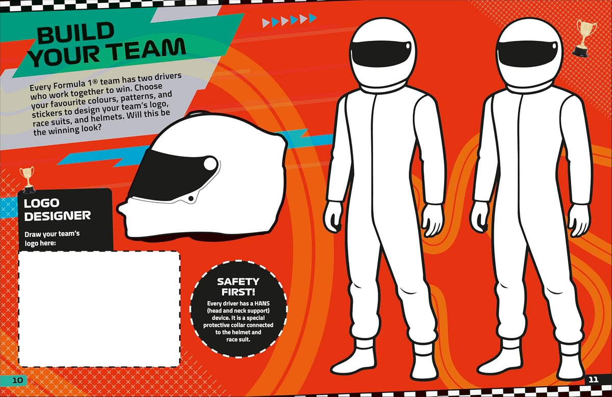 F1 Activity Book (Paperback)