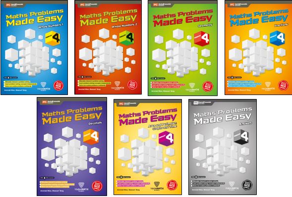 Primary 4 Maths Problems Made Easy (7 in 1 pack)