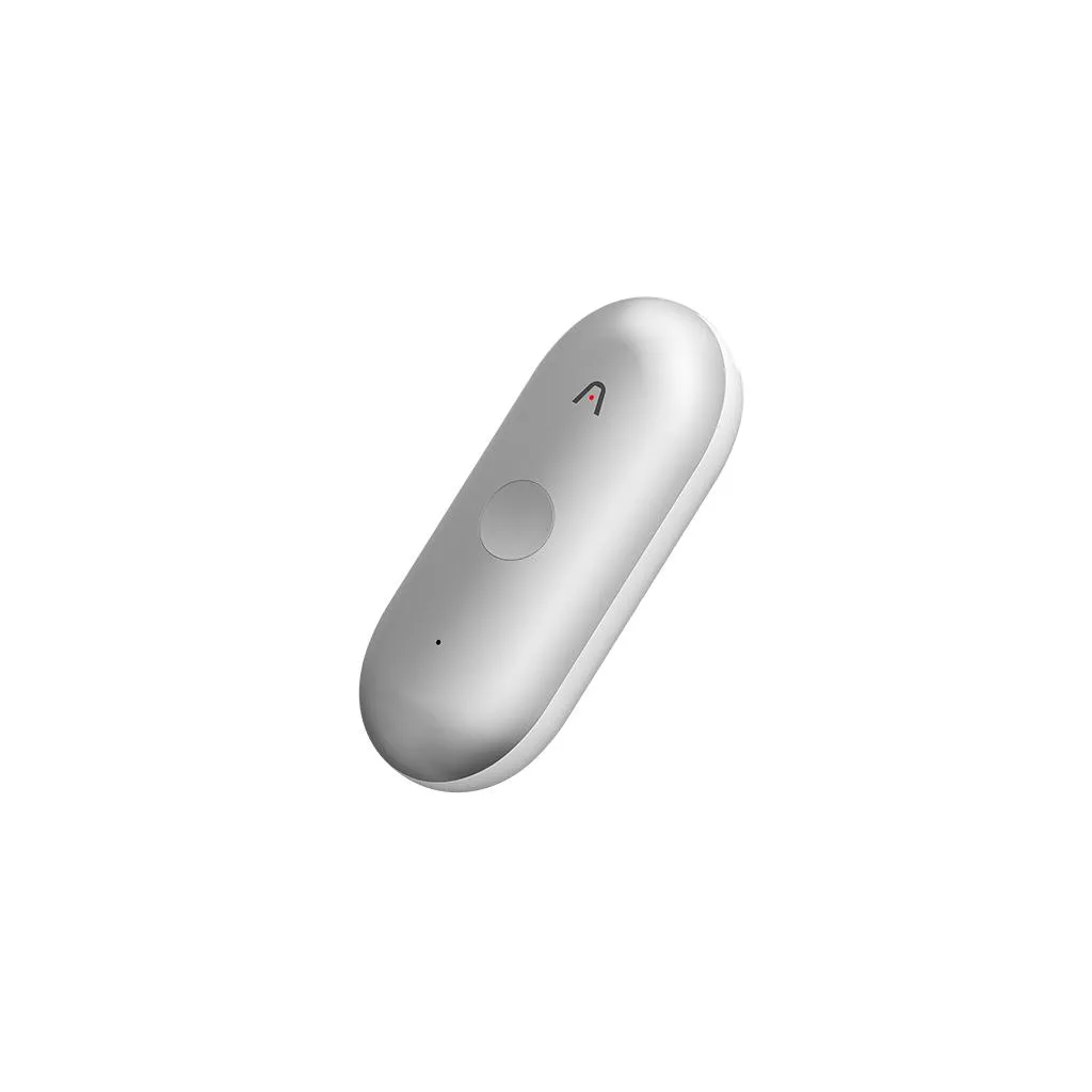 Plaud NotePin S AI voice recorder with transcription Silver