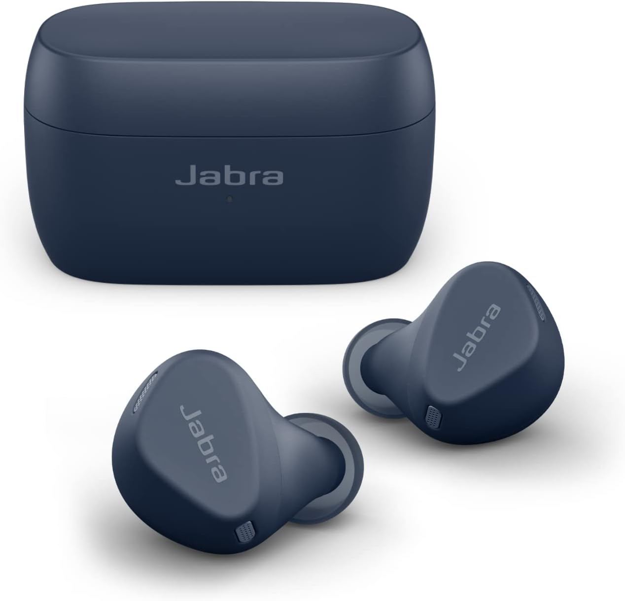 Jabra Elite 4 Active In-Ear Bluetooth Earbuds - True Wireless Ear Buds with Active Noise Cancellation and Adjustable HearThrough Technology - Navy