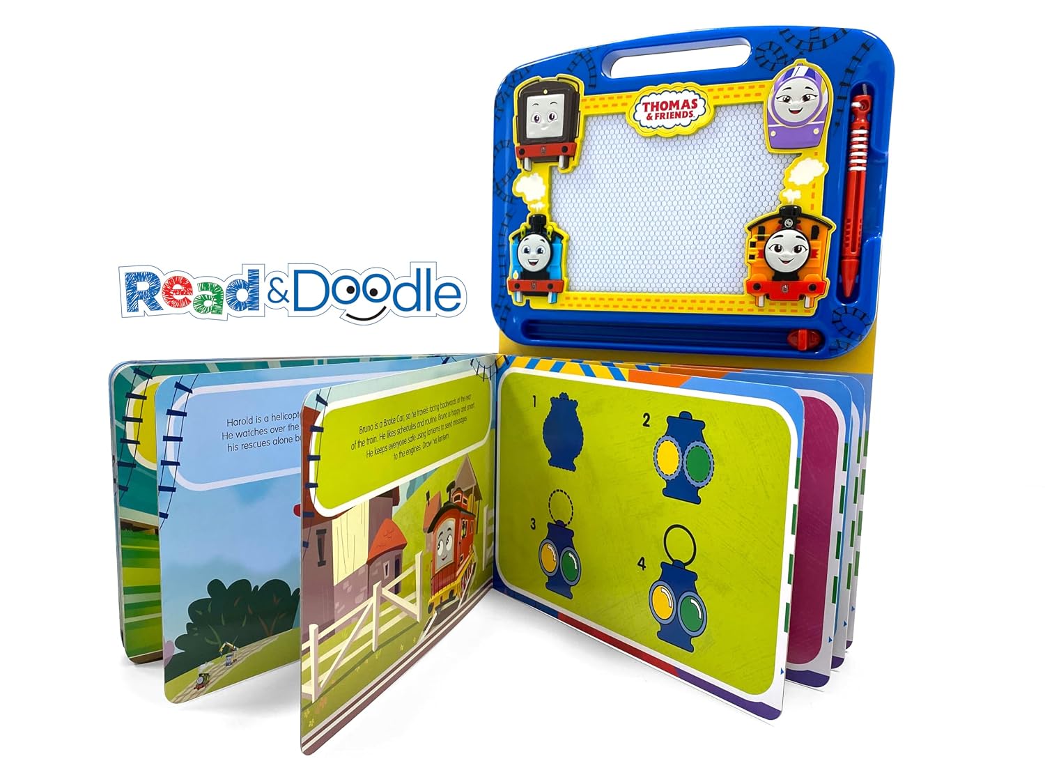 Thomas On The Go Read & Doodle (Board Book)