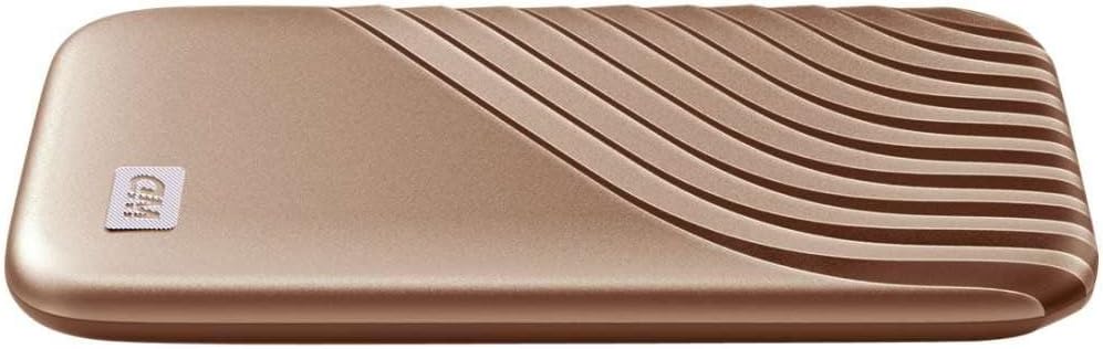 Western Digital WDBAGF5000AGD-WESN My Passport SSD, 500GB, Gold
