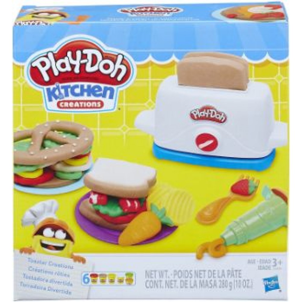 PLAYDOH  KITCHEN CREATIONS TOASTER CREATIONS