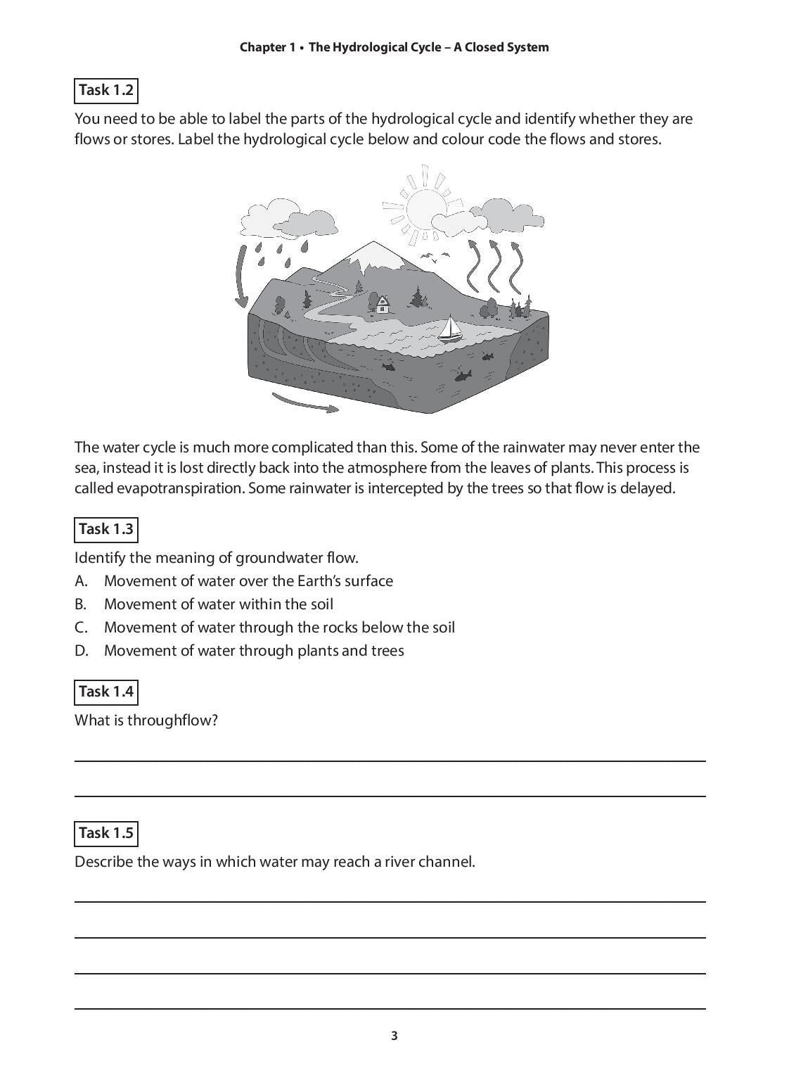 IGCSE GEOGRAPHY GD:RIVER ENVIRONMENTS